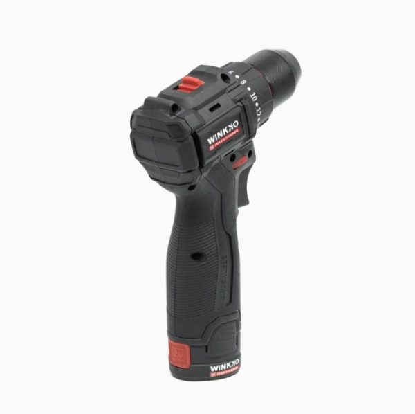 מקדחה 12V כולל 2 סוללות 2Ah ומטען 1.3A